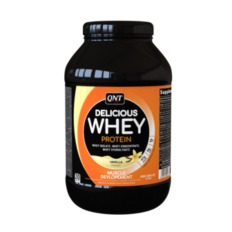 QNT Delicious Whey Protein Powder - Vanille 908gr