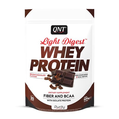 QNT Whey Light Digest Protein Belgische chocolade