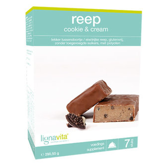 Lignavita reep cookie &amp; cream