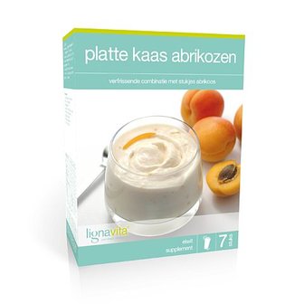 Lignavita platte kaas abrikozen