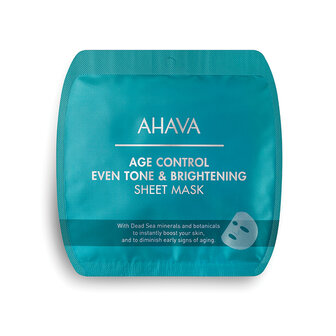 Ahava Age Control Even Tone &amp; Brightening Sheet Mask
