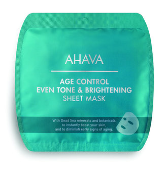 Ahava Age Control Even Tone & Brightening Sheet Mask