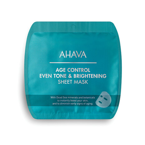 Ahava Age Control Even Tone & Brightening Sheet Mask