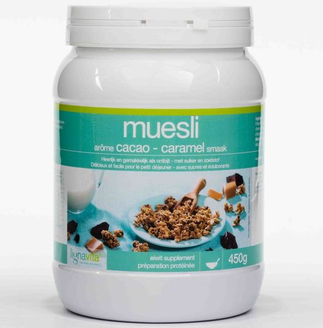 Lignavita muesli cacao-caramel pot