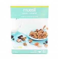 Lignavita muesli cacao caramel 7stuks