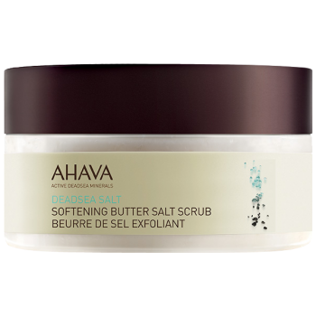 Softening butter salt scrub