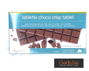 Chocolade crisp tablet