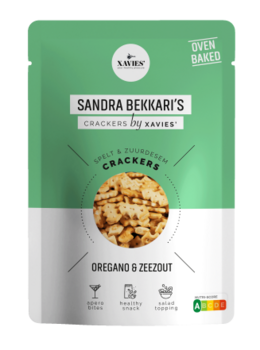 Sandra Bekkari Crackers Spelt & Zuurdesem Oregano & Zeezout