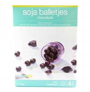 Soja balletjes chocolade