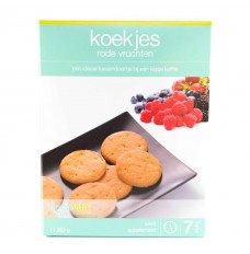 Koekjes rode vruchten