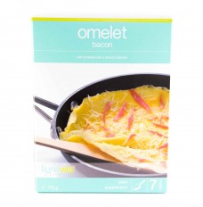 Omelet bacon